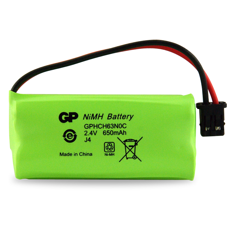 Powercell  2.4V 650mAh NiMH  Cordless Phone Battery